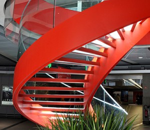 Custom Steelwork Spiral Staircase